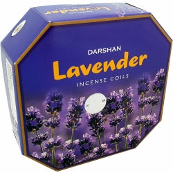 DARSHAN LAVENDAR INCENSE (COIL)