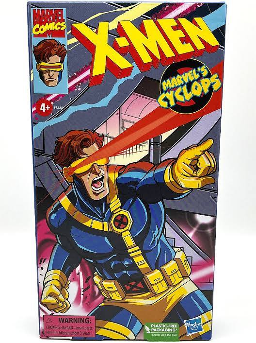 MARVEL LEGENDS VHS PACKAGING 6" X-MEN CYCLOPS COMICS VERSION