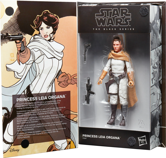 Star Wars: Princess Leia - Princess Leia Organa Black Series 6” Scale Action Figure