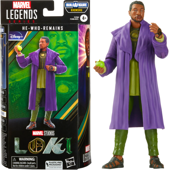 Loki (2021) - He Who Remains Marvel Legends 6” Scale Action Figure (Khonshu Build-A-Figure)