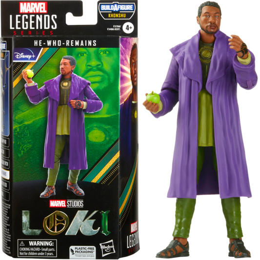 Loki (2021) - He Who Remains Marvel Legends 6” Scale Action Figure (Khonshu Build-A-Figure)