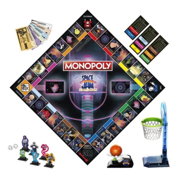 MONOPOLY SPACE JAM NEW LEGACY