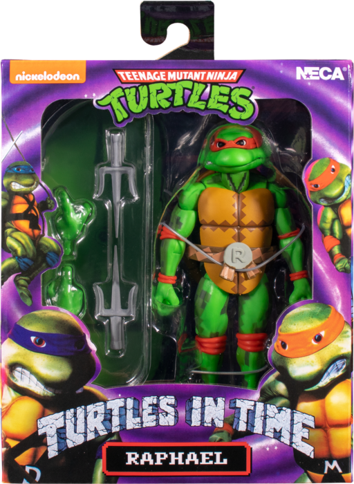 Teenage Mutant Ninja Turtles: Turtles in Time - Raphael 7” Action Figure