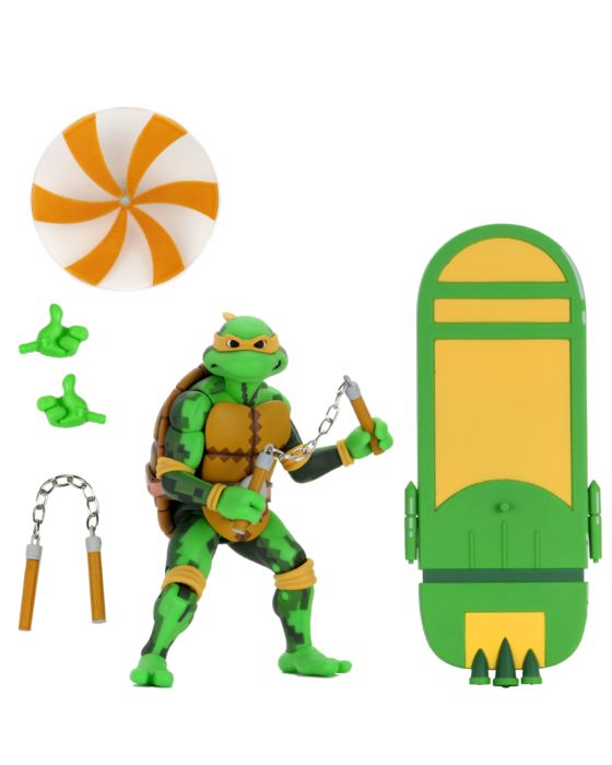 Teenage Mutant Ninja Turtles: Turtles in Time - Michelangelo 7” Action Figure