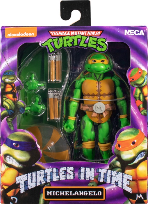 Teenage Mutant Ninja Turtles: Turtles in Time - Michelangelo 7” Action Figure