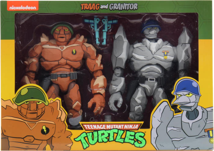 Teenage Mutant Ninja Turtles (TV 1987) - Trigg & Granitor 7" Action Figure 2-pack