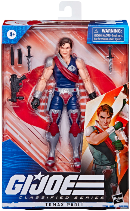 G.I. Joe - Tomax Paoli Classified Series 6” Scale Action Figure