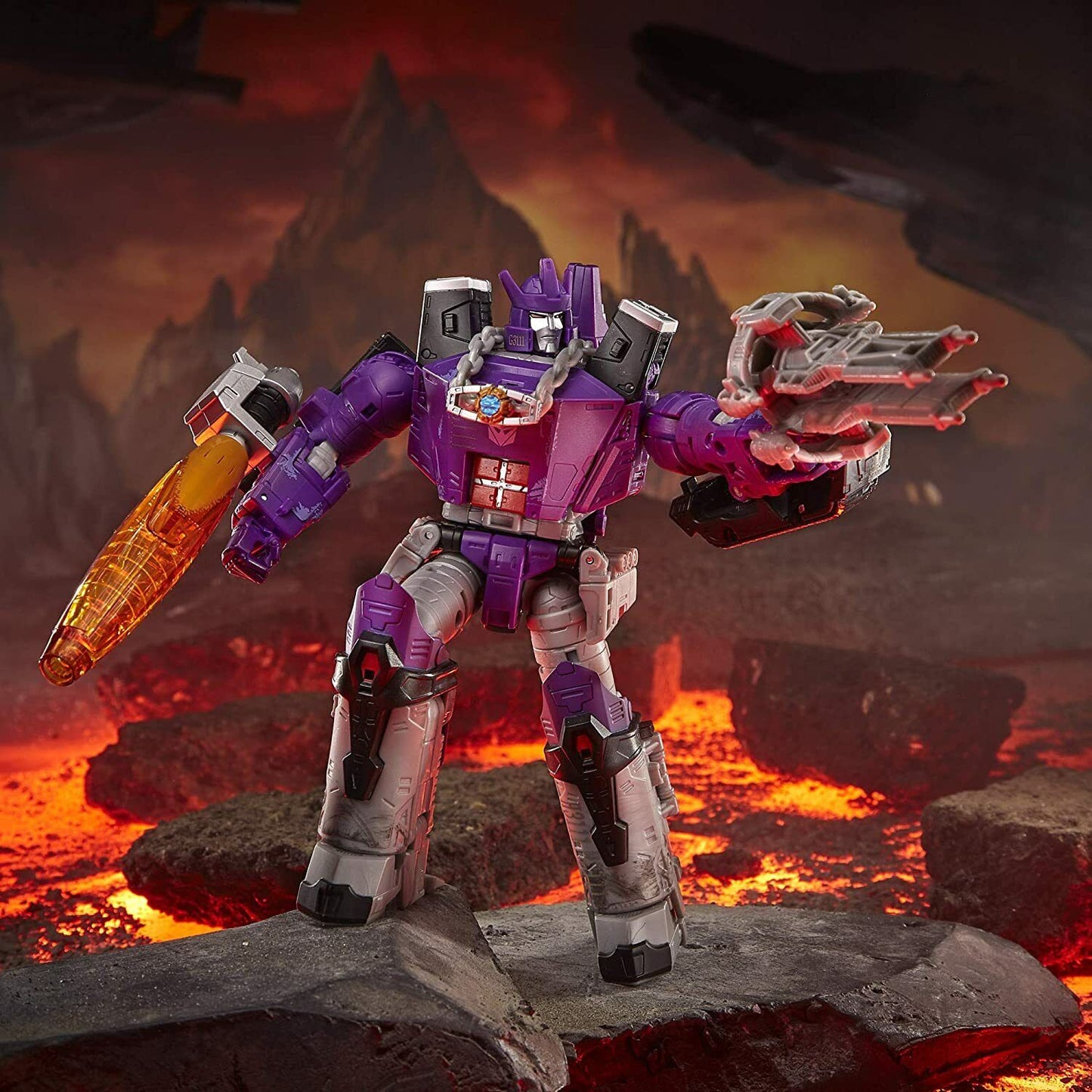 Transformers: War for Cybertron Kingdom - GALVATRON figure - Leader Class