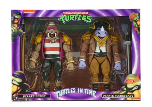 NECA : Pirate Bebop & Pirate Rocksteady 2 Pack (Teenage Mutant Ninja Turtles)