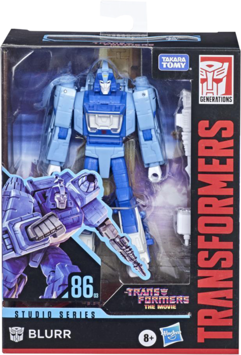 The Transformers: The Movie (1986) - Blurr Studio Series Deluxe 5” Action Figure