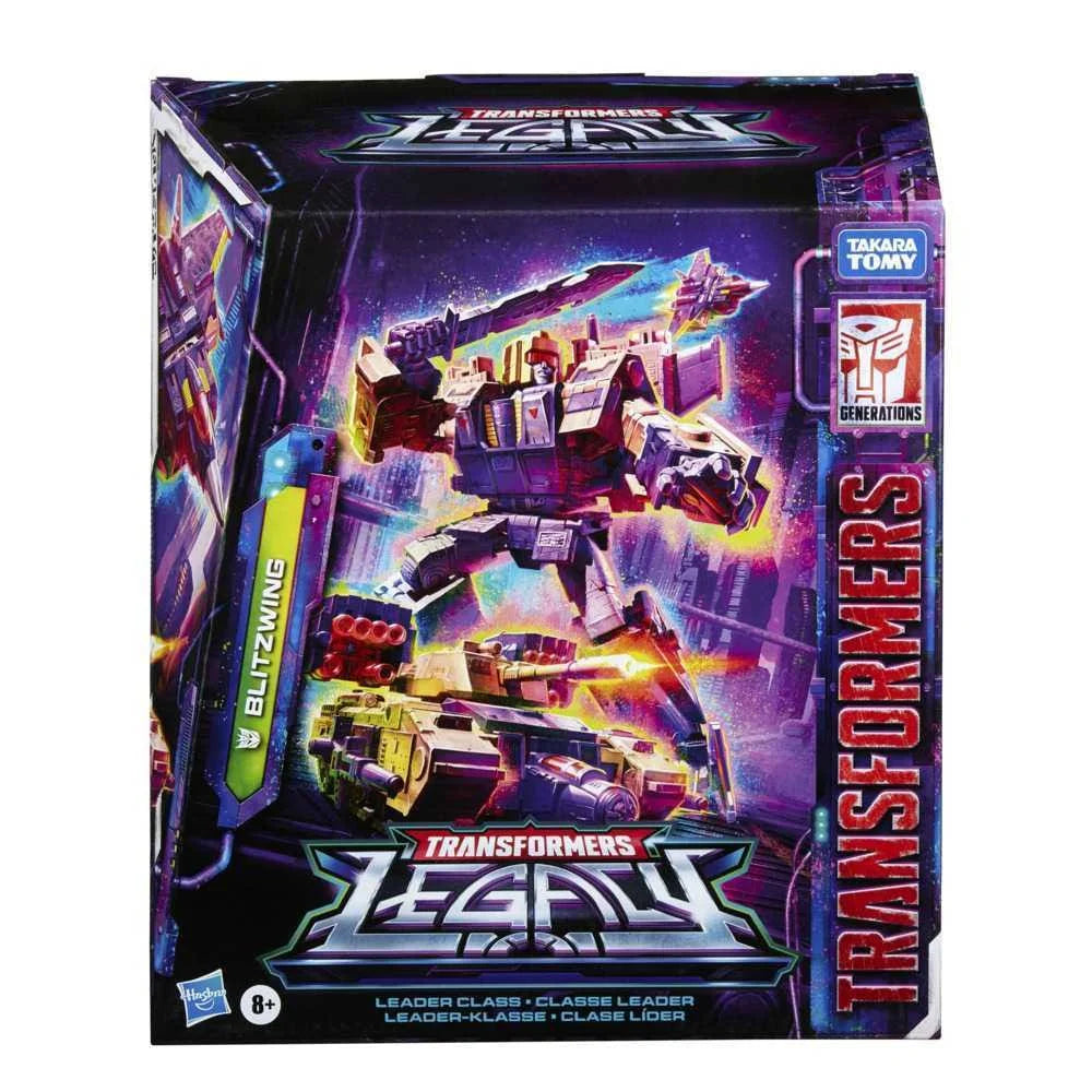 Transformers: Generation 1 - Blitzwing Legacy Series Leader Class 7” Action Figure