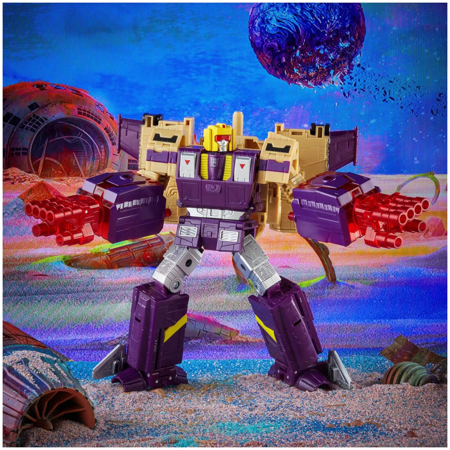 Transformers: Generation 1 - Blitzwing Legacy Series Leader Class 7” Action Figure