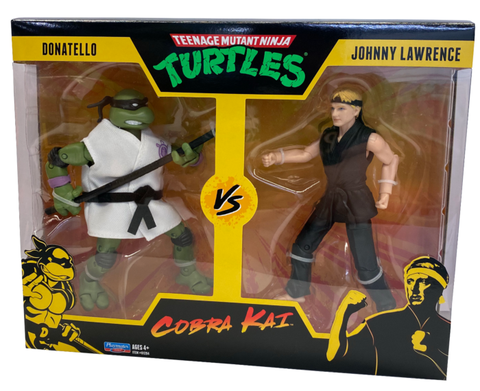 Teenage Mutant Ninja Turtles / Cobra Kai - Donatello vs. Johnny Lawrence 6” Action Figure 2-Pack