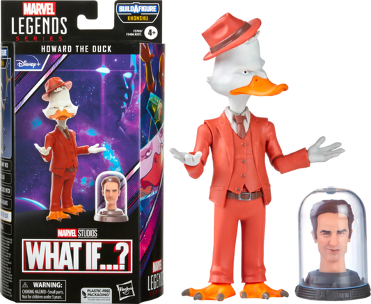 What If...? - Howard The Duck Marvel Legends 6” Scale Action Figure (Khonshu Build-A-Figure)